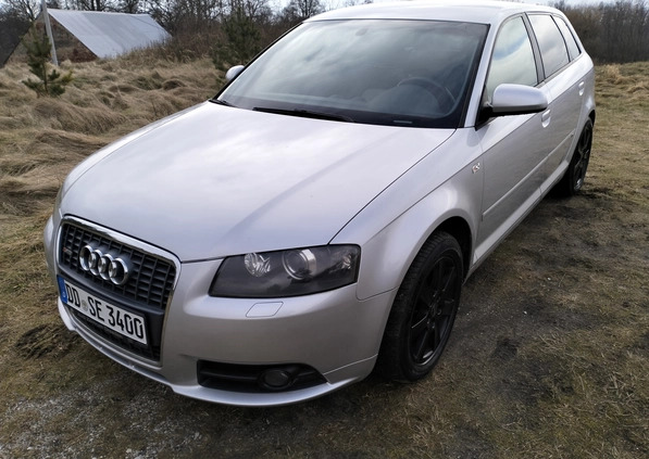 Audi A3 cena 16999 przebieg: 206700, rok produkcji 2007 z Chojnów małe 742